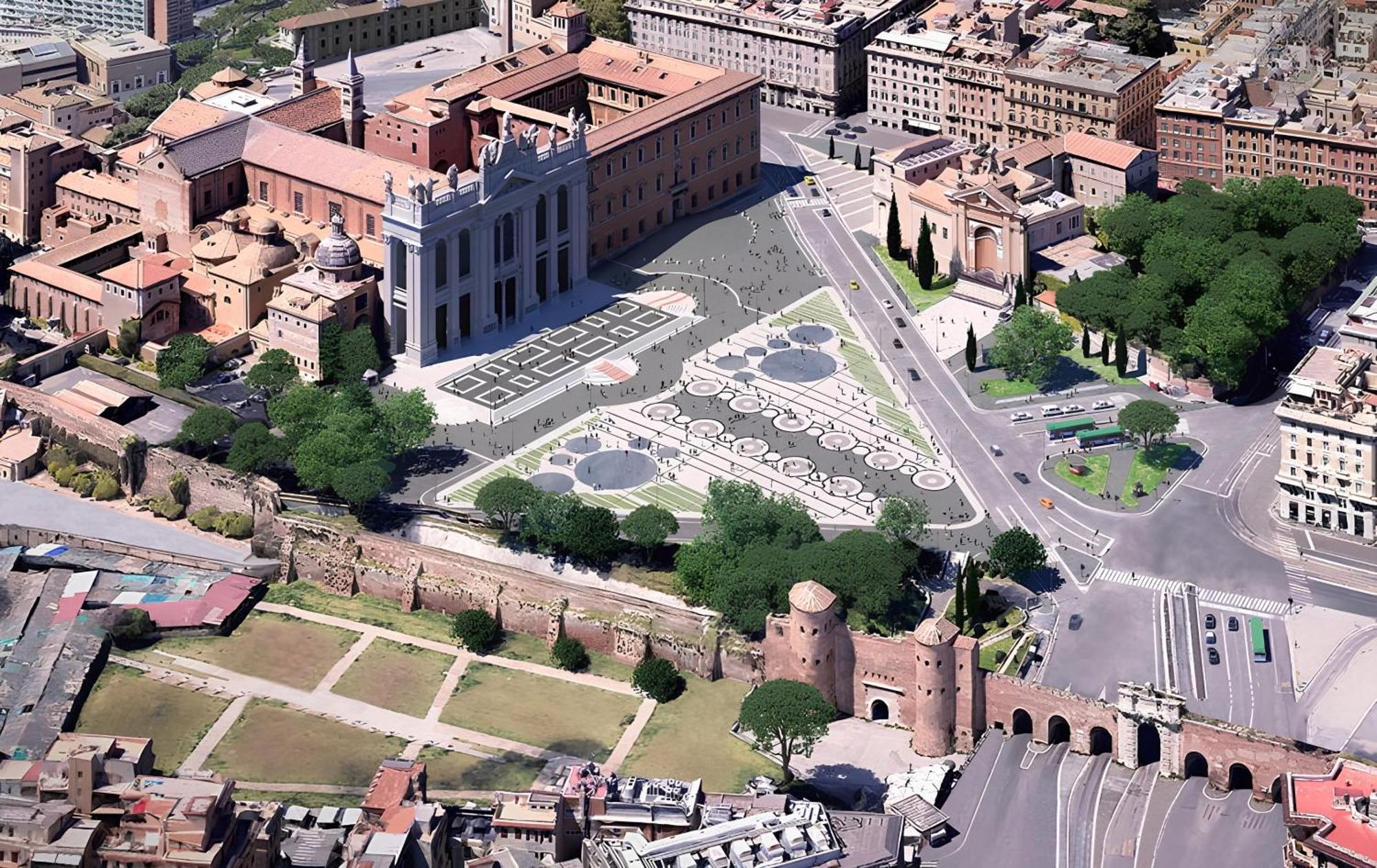 Appartamento Ponte Lungo Rome Luaran gambar